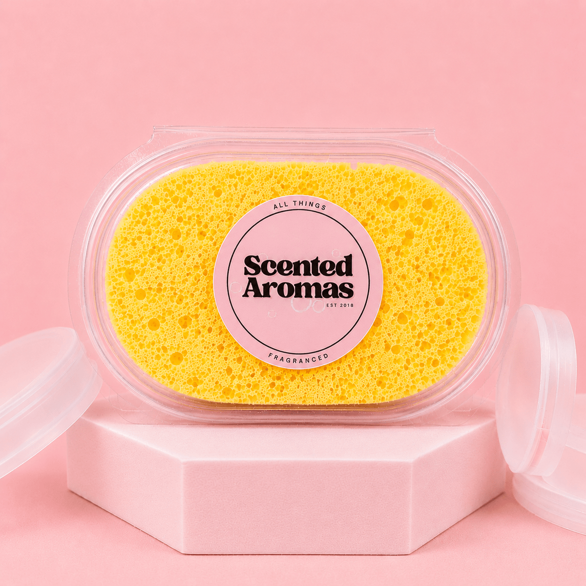 Marshmallow and Mango Exfoliating Soap Sponge