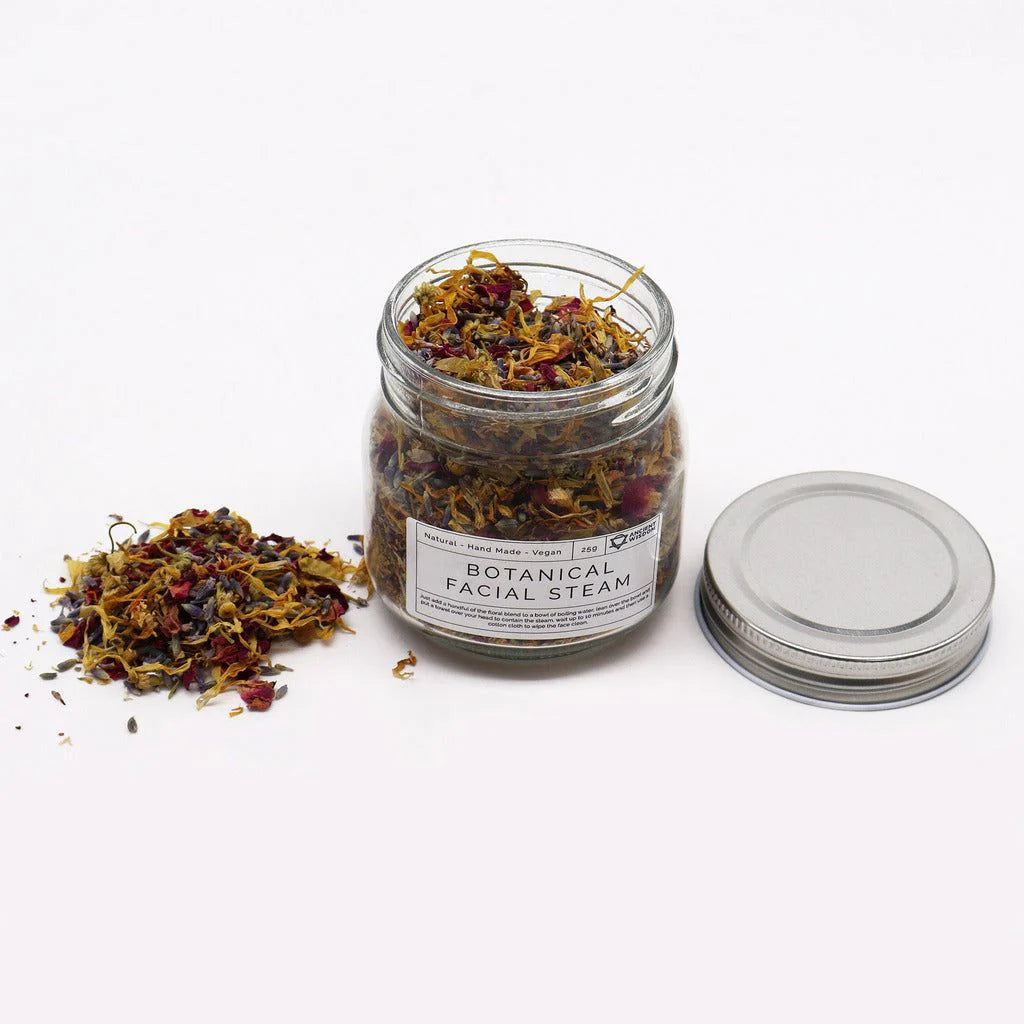Natural Bath Salts - Floral Bath Soak & Facial Steam Blend - Vegan Friendly