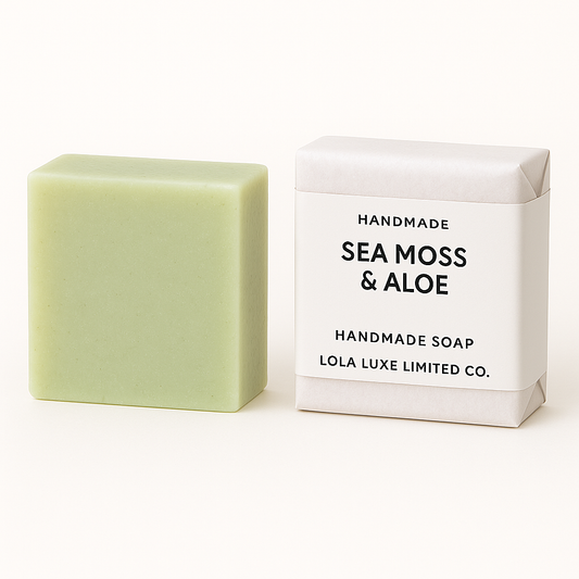 Sea Moss & Aloe Handmade Soap