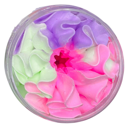 GIMME SPACE Purple and pink whipped soap Stellia Beauty