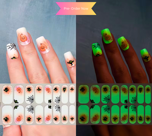 Halloween Nail Wraps Stickers 