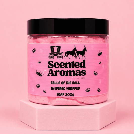 Belle Of The Ball Whipped Soap Shave Butter 200g - 4-in-1 Elegant Perfume