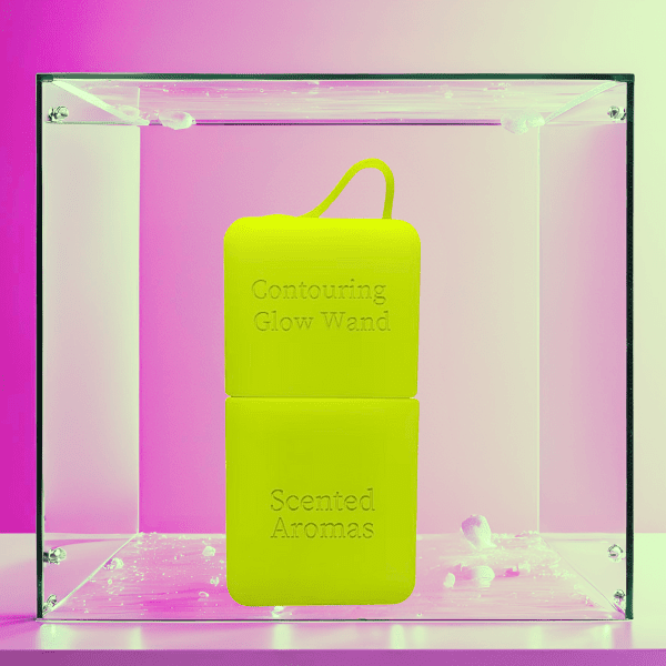 2 in 1 Ice Therapy Gua Sha Contouring Glow Wand - Neon Lemon & Lime Facial Tool