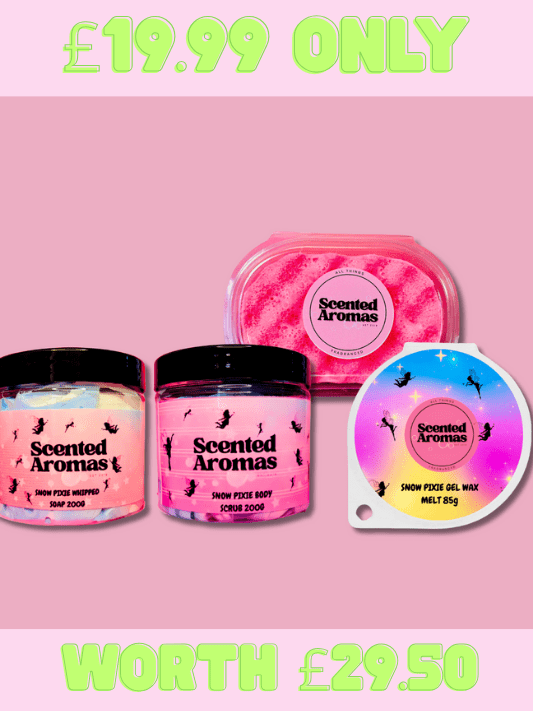 Scented Aromas Snow Pixie Fragrance Bundle RRP £29.50 - Complete Winter Collection