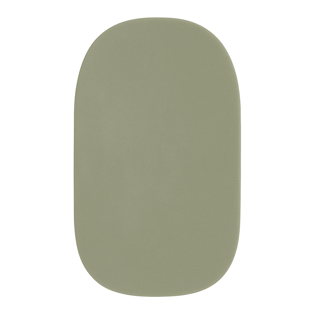 Single Sage Green Gel Nail Wrap by Stellia Beauty