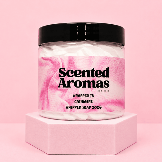 Wrapped in Cashmere Whipped Soap Shave Butter 200g - 4-in-1 Luxury Musk