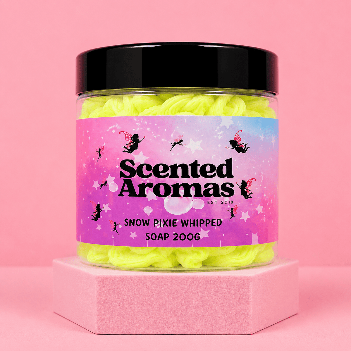 Snow Pixies Whipped Soap Shave Butter 200g - Bestselling Sweet Bubblegum
