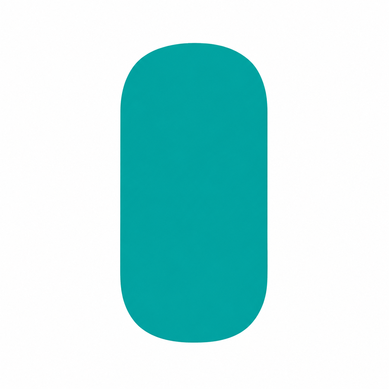 Stellia Beauty Lagoon Blue single teal nail wrap
