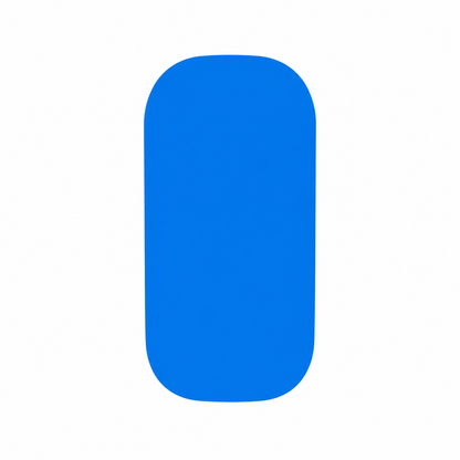 Stellia Beauty Riviera Blue single royal blue nail wrap