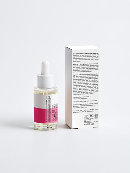 Stellia Beauty Rosemary Hair & Scalp Strengthening Oil